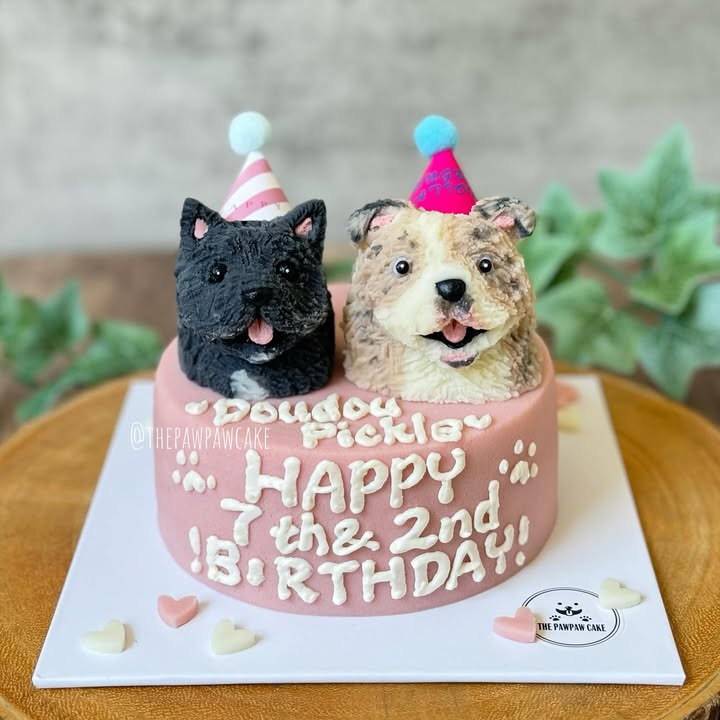 Custom Dog Cake